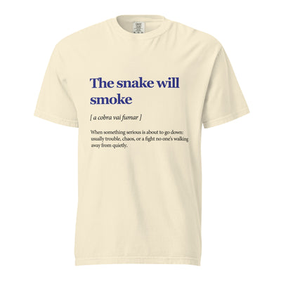 The Snake Will Smoke — T-shirt
