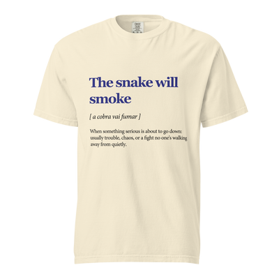 The Snake Will Smoke — T-shirt